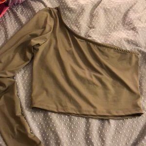One sleeve top